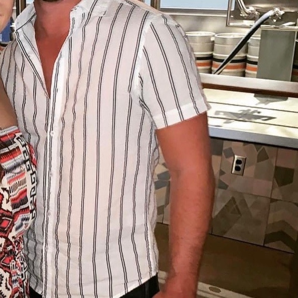 Striped Men’s button up